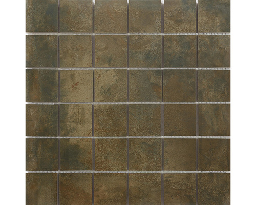 Mosaik Metall koppar 5x5cm