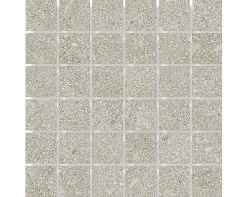 Mosaik Limestone ash matt 4,8x4,8cm