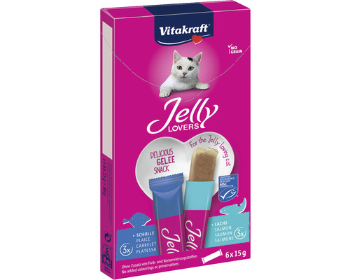 Kattgodis VITAKRAFT Cat Jelly Lovers lax