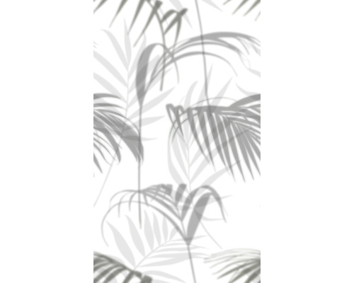 Fototapet MARBURG Smart Art Easy Floral grå 270x159cm 47210 Palmträdsskugga mönster för väggdekoration