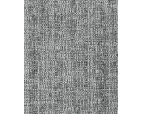 Tapet MARBURG Vintage Deluxe enfärgad antracit 32808 Grå textil tapet med fin struktur