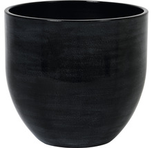 Blomkruka PASSION FOR POTTERY Ferry Ø14x12cm svart