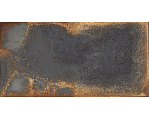 Kakelmönster i mörk färg med abstrakt design