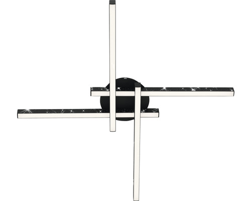 LED-taklampa med geometrisk design