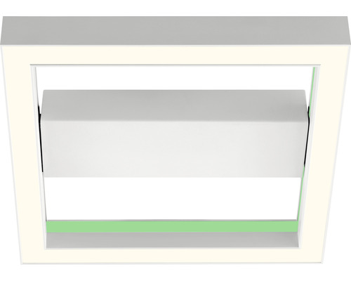 Rektangulär taklampa med indirekt belysning