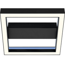 Fyrkantig taklampa med LED-ram