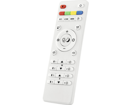 Vit fjärrkontroll för belysning