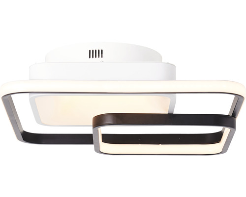 Taklampa av metall och plast