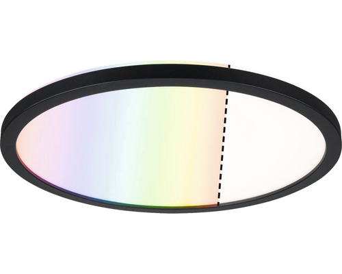 Rund taklampa med färgskiftning