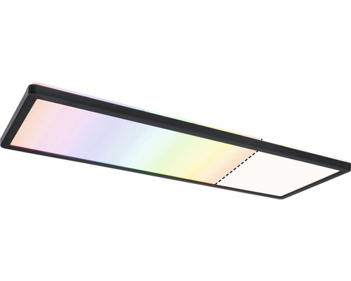 Rektangulär taklampa med färgskiftning