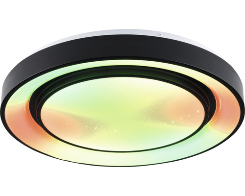 Rund taklampa med integrerad belysning