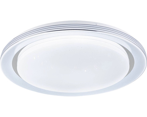 Rund taklampa av plast