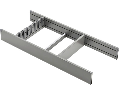 Metallram för lådorganisation