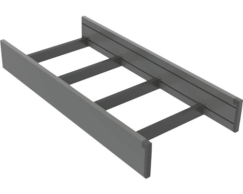 Kabelränna av metall med stegar