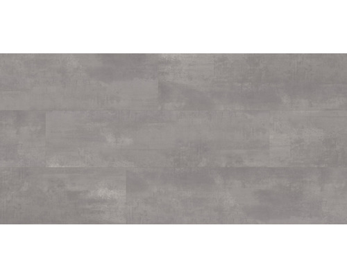 Grått vinylgolv i kakelformat