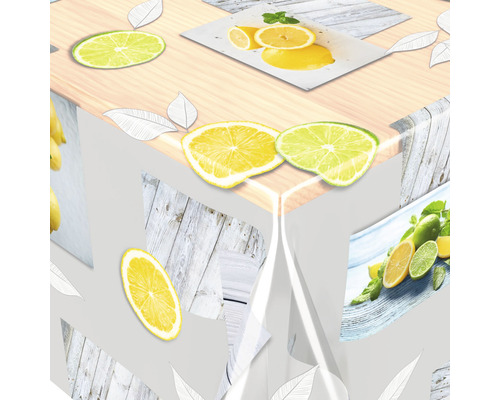 Bordsduk med citronmotiv Bordsduk med citronmotiv