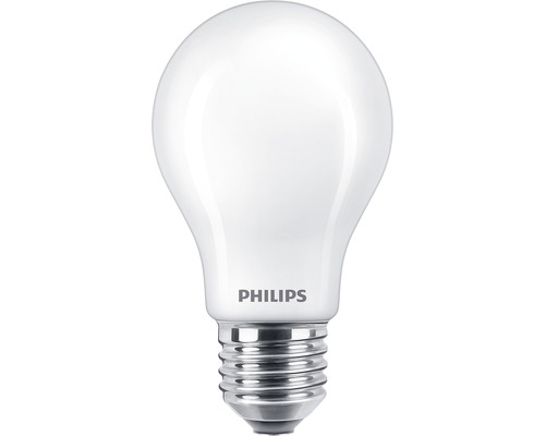 Normallampa PHILIPS LED Warm Glow dimfunktion A60 matt E27 5,9W(60W) 806lm 2200-2700K varmvit