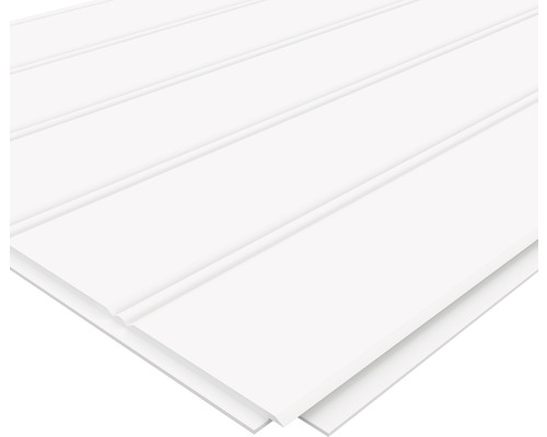 Takpanel MOELVEN Regina pärlspont vit 6x405x1215mm Takpanel MOELVEN Regina pärlspont vit 6x405x1215mm