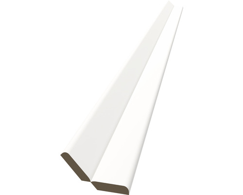 Detalj av två golvlister