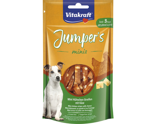 Hundgodis VITAKRAFT Jumpers minis Chicken-Cheese