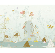 Fototapet KOMAR Mermaids vit 7 delar 350x280cm IAX7-0013