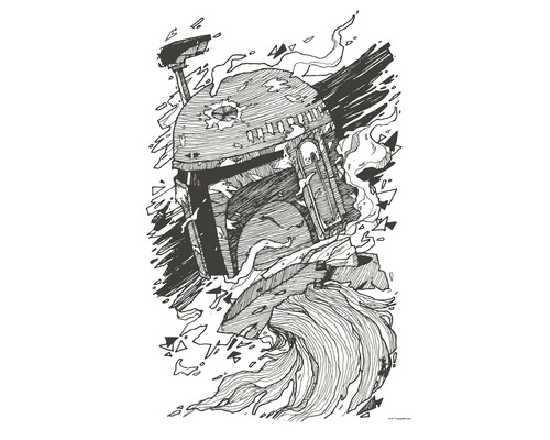 Poster KOMAR Star Wars Boba Fett Drawing 50x70cm