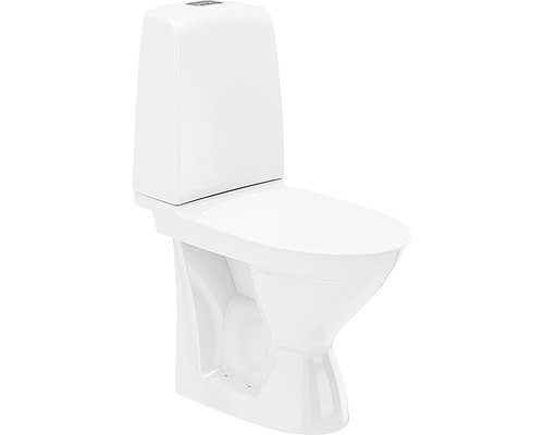 Toalettstol IFÖ Spira 6262 rimfree® mjuksits universallås 4/2L skruv 7796167