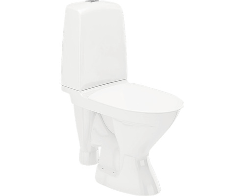 Toalettstol IFÖ Spira 6270 rimfree® mjuksits rot öppet S-Lås 4/2L 7811038
