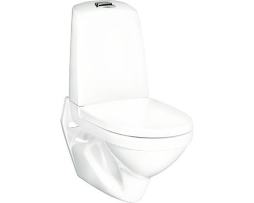 Toalettstol GUSTAVSBERG Nautic WC 1522 Hygienic Flush Vägghängd 2/4L