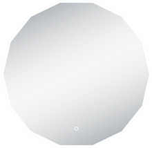 LED-spegel DSK Silver Pure Ø80cm