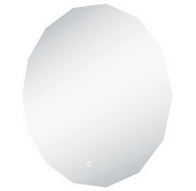 LED-spegel DSK Silver Pure Ø80cm