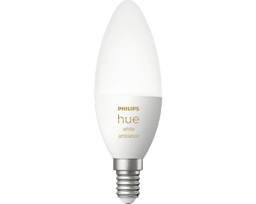Philips Hue White Ambiance ljuskälla med E14-sockel