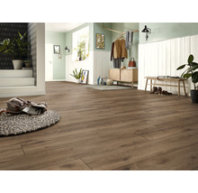 Laminatgolv KRONOTEX Kashmir brun ek