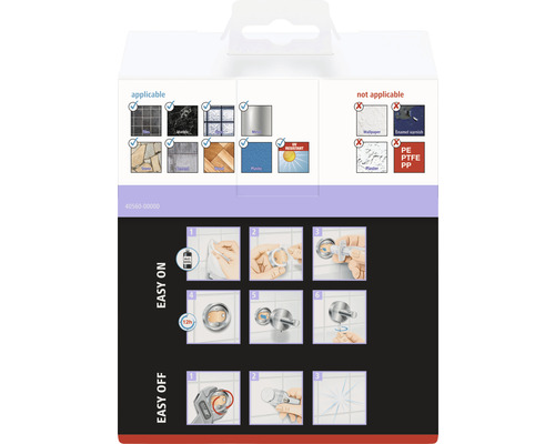 Instruktioner för applicering och demontering av en produkt