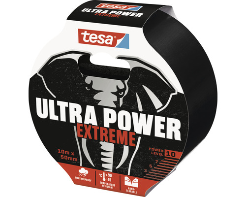 tesa Ultra Power Extreme tejp, 10 meter gånger 50 millimeter