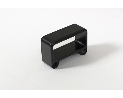 Svart rektangulär anslutning