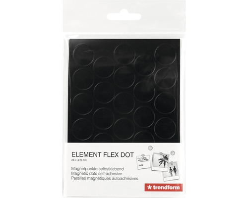Självhäftande magnetpunkter, 28 stycken