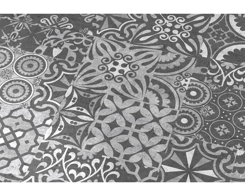 Bild av olika plattor med olika mönster