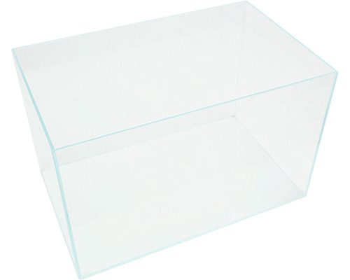 Rektangulärt akvarium av glas