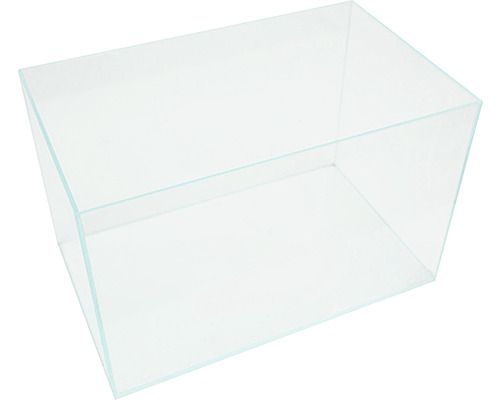 Klart glasakvarium