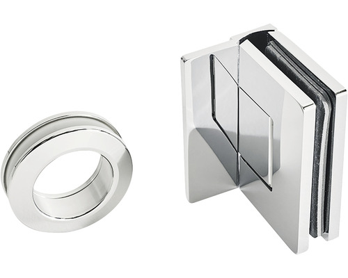 Glasfäste och tätning för duschkabiner