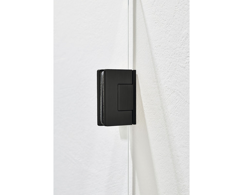 Gångjärn för glasfästning