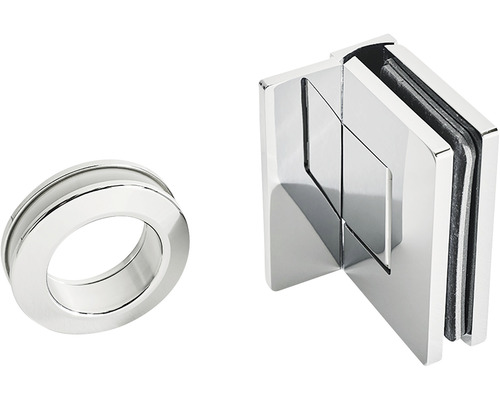 Duschkabinfäste och handtag av metall