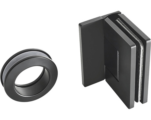 Glasbeslag och tätning för duschkabiner