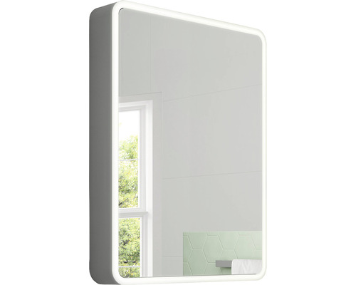 Belyst spegelskåp för badrum