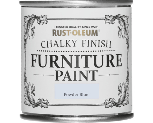 Burk möbelfärg Powder Blue från Rust-Oleum