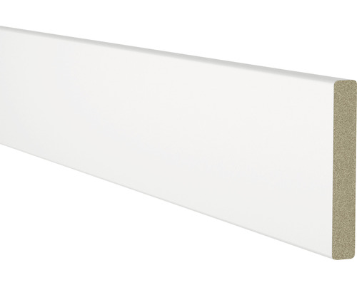 Dörromfattning EHL PROLIST 16x105x2440mm MDF kritvit S 0500-N Vit trägolvlist