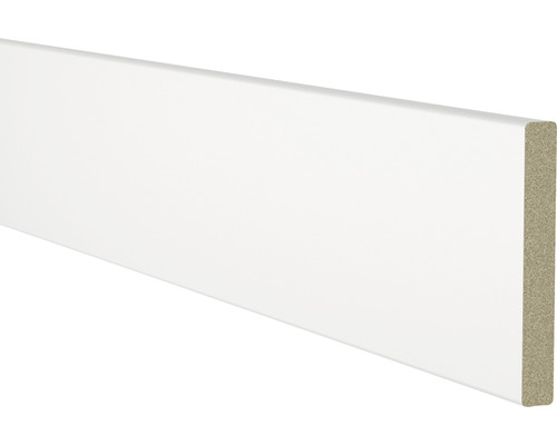 Dörromfattning EHL PROLIST 16x120x2440mm MDF kritvit S 0500-N Vit trägolvslist