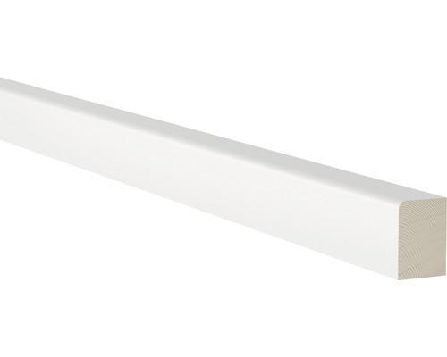 Salningslist furu EHL PROLIST 19x27x2200mm kritvit S 0500-N Vitlackerat fyrkantigt trä