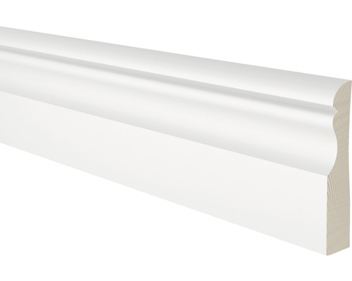 Sockel allmoge 310 furu EHL PROLIST 15x95x4400mm kritvit S 0500-N Golvlist av trä
